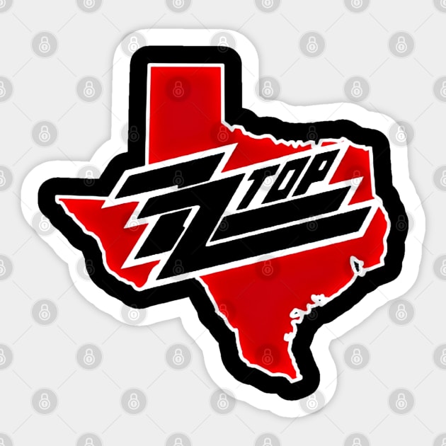 zz top Sticker by scary poter